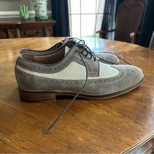 **SOLD** Johnston & Murphy Conrad Wingtip Suede Men’s Shoes